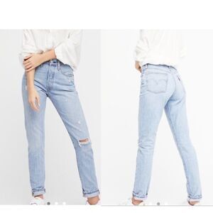 LEVI’S | 501 High-Waisted Skinny 'Clear Minds'